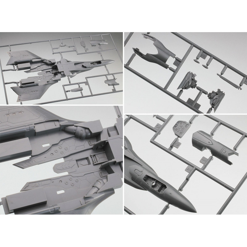 Maquette plastique VF-31J SIEGFRIED Hayate MACROSS DELTA 1:72 | Scientific-MHD