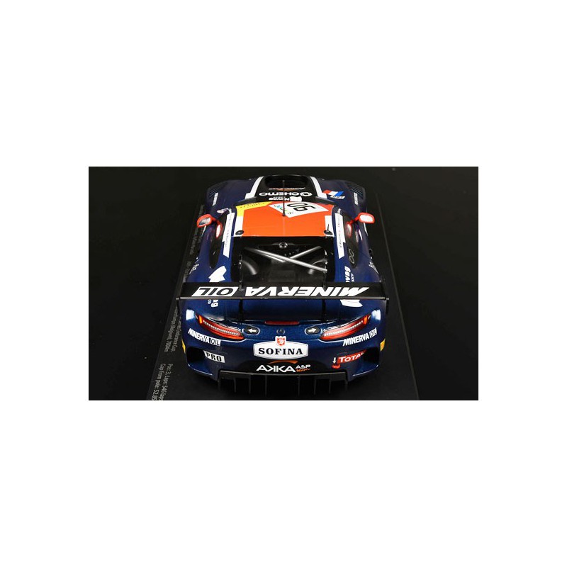 Miniature car Die Cast at1/18 Mercedes AMG GT3 AKKA ASP 24H SPA 1/18 | Scientific-MHD