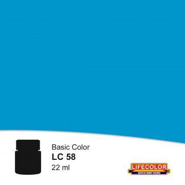 Acrylic paint pot acrylic blue pale bri.22ml | Scientific-MHD