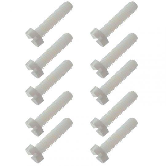 Screwdress nylon screw flat head m4x40mm (10pcs) Screwdress nylon screw flat head m4x40mm (10pcs) | Scientific-MHD