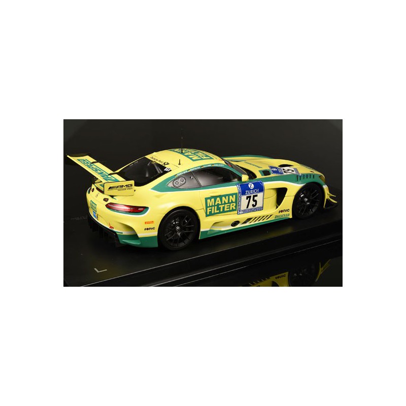 Miniature car Die Cast Au1/18 Mercedes AMG GT3 Mann Filter 24th Nurburing 1/18 | Scientific-MHD