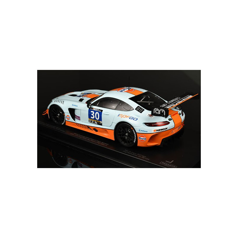 Miniature car Die Cast at1/18 AMG GT3 24h Paul Ricard 1/18 | Scientific-MHD