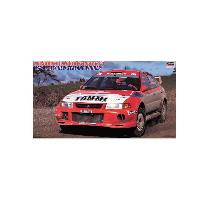 Mitsu plastic car model. Launch Evo VI 1/24 | Scientific-MHD