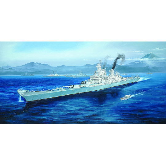Maquette plastique à construire USS Missouri BB-63 1/350 | Scientific-MHD