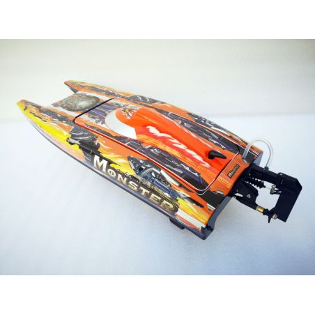 Radio electric boat Monster Combo Catamaran Brushless RTS | Scientific-MHD Radio electric boat Monster Combo Catamaran Brushless RTS | Scientific-MHD