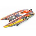 Radio electric boat Monster Combo Catamaran Brushless RTS | Scientific-MHD Radio electric boat Monster Combo Catamaran Brushless RTS | Scientific-MHD