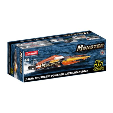Radio electric boat Monster Combo Catamaran Brushless RTS | Scientific-MHD Radio electric boat Monster Combo Catamaran Brushless RTS | Scientific-MHD