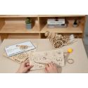 Easy mechanical 3D puzzle for cannon model launches ping pong balls | Scientific-MHD Easy mechanical 3D puzzle for cannon model launches ping pong balls | Scientific-MHD