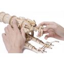 Easy mechanical 3D puzzle for cannon model launches ping pong balls | Scientific-MHD Easy mechanical 3D puzzle for cannon model launches ping pong balls | Scientific-MHD