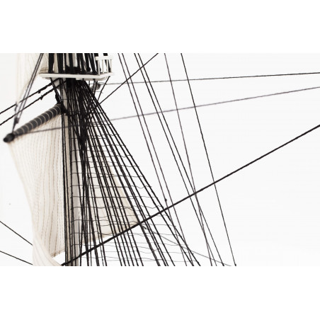 Static boat USS Constitution 1/100 | Scientific-MHD