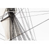 Static boat USS Constitution 1/100 | Scientific-MHD