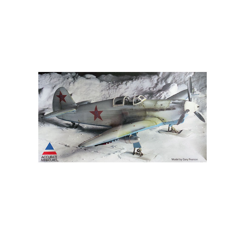 Yakolev yakolev yak-1 ski plastic model equipped 1/48 | Scientific-MHD