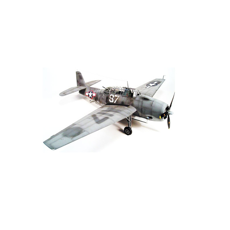 TBM-3 plastic plane model Avenger Night Fighting Bomber from VT (N) -90 1/48 | Scientific-MHD