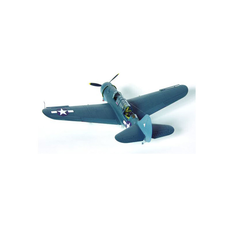 SB2C-1C Helldiver VB-17 plastic plane model at Rabaul 1/48 | Scientific-MHD