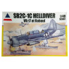 SB2C-1C Helldiver VB-17 plastic plane model at Rabaul 1/48 | Scientific-MHD