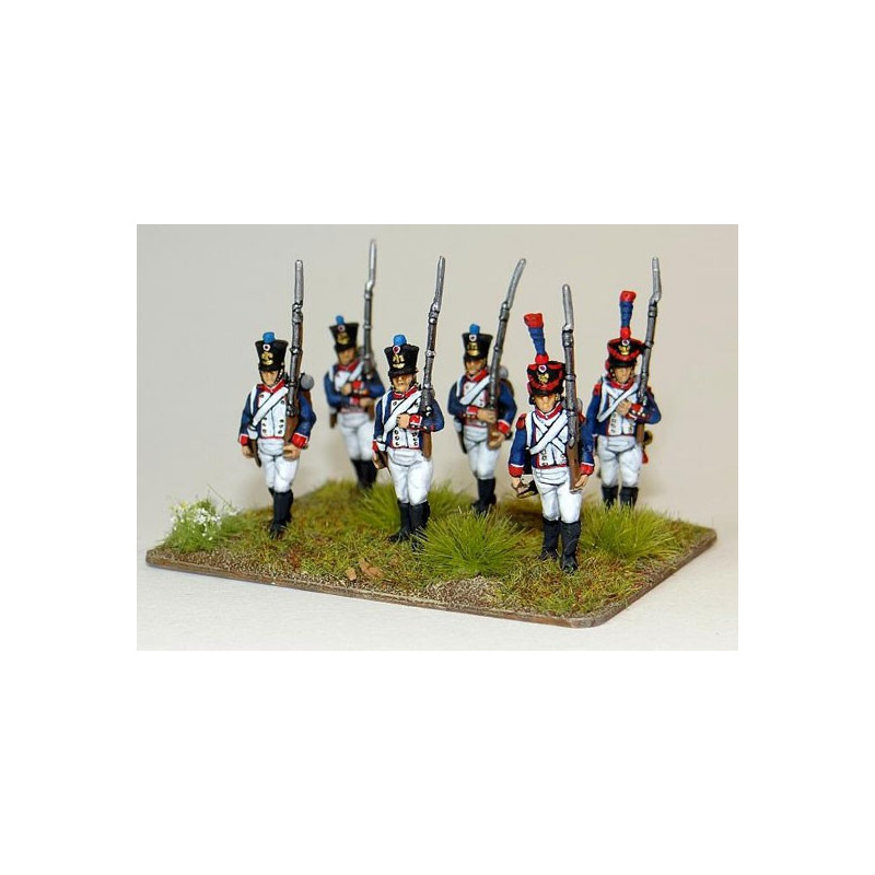 Napoleonic 1815 figurine FRENCH MARCHING | Scientific-MHD