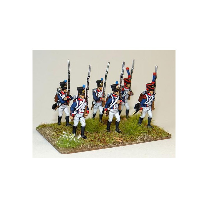 Napoleonic 1815 figurine FRENCH MARCHING | Scientific-MHD
