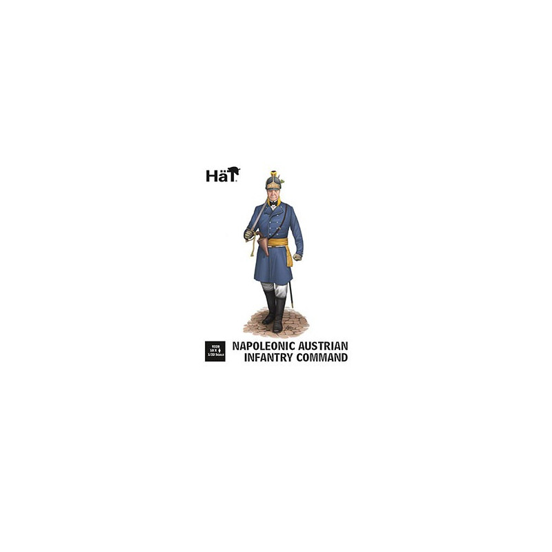 Napoleonic Austrian Infantry Command 1/32 figurine | Scientific-MHD