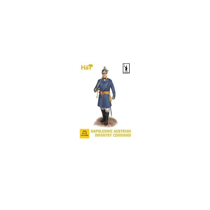 Napoleonic Austrian Infantry Command 1/72 figurine | Scientific-MHD