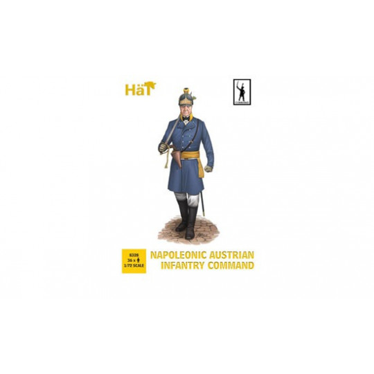 Napoleonic Austrian Infantry Command 1/72 figurine | Scientific-MHD