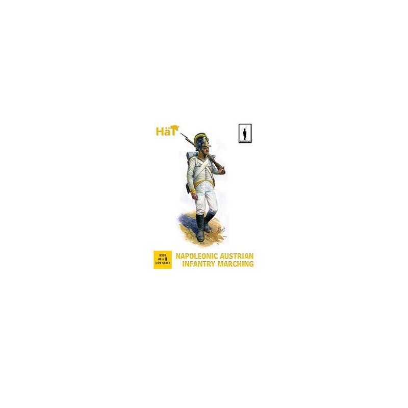 Napoleonic Austrian Napic Infantry Marching 1/72 figurine | Scientific-MHD