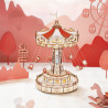 Intermediate mechanical 3D puzzle Musical and luminous swing carousel | Scientific-MHD Intermediate mechanical 3D puzzle Musical and luminous swing carousel | Scientific-MHD