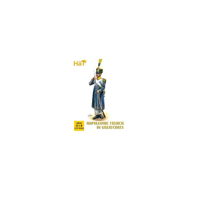 Napoleonic FRENCH IN GREATCOATS figurine | Scientific-MHD