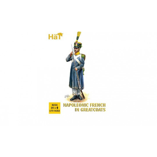 Napoleonic FRENCH IN GREATCOATS figurine | Scientific-MHD