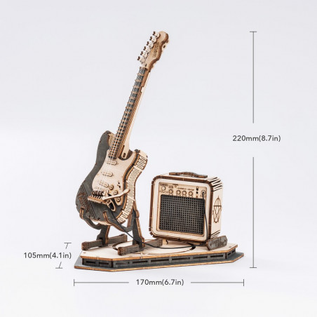 3D puzzle Electric Guitar | Scientific-MHD 3D puzzle Electric Guitar | Scientific-MHD