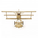 Easy mechanical 3D puzzle for mini FOKKER DR.1 static 1/38 model | Scientific-MHD Easy mechanical 3D puzzle for mini FOKKER DR.1 static 1/38 model | Scientific-MHD