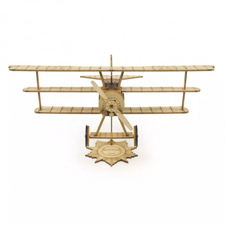 Easy mechanical 3D puzzle for mini FOKKER DR.1 static 1/38 model | Scientific-MHD Easy mechanical 3D puzzle for mini FOKKER DR.1 static 1/38 model | Scientific-MHD