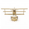 Easy mechanical 3D puzzle for mini FOKKER DR.1 static 1/38 model | Scientific-MHD