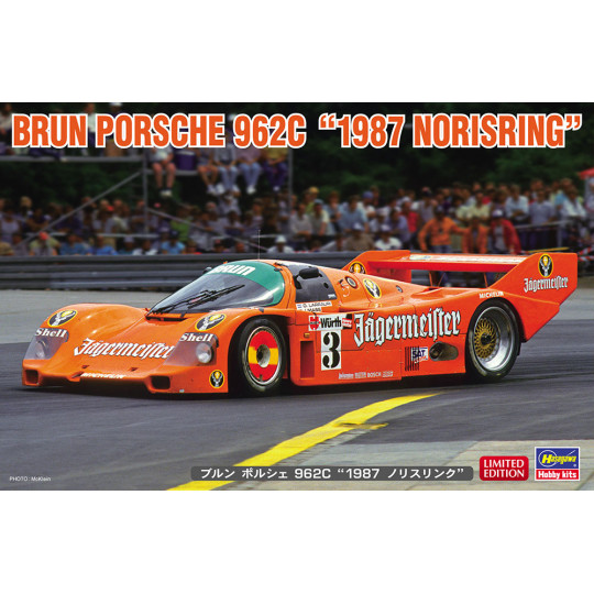 Porsche brown plastic carpet 962c 1987 Norisring 1/24 Porsche brown plastic...