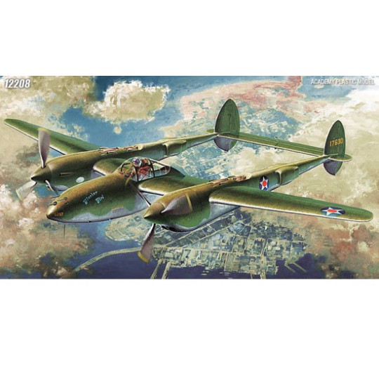 P-38F plastic plane model Lighting Glacier Girl 1/48 P-38F plastic plane model Lighting Glacier Girl 1/48 | Scientific-MHD