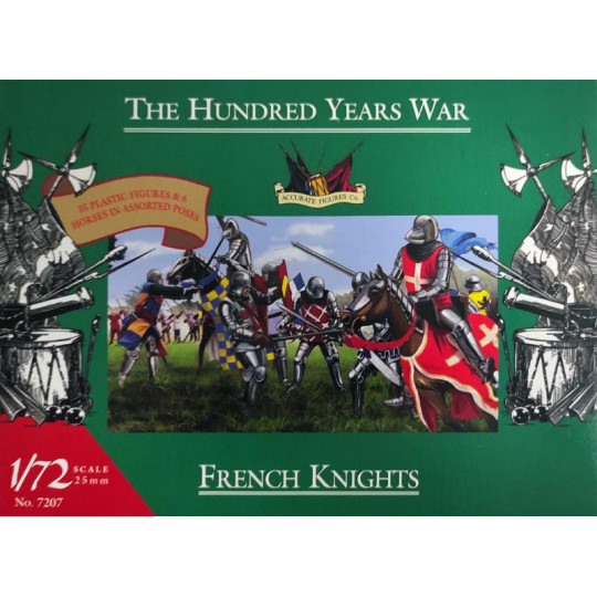 French knights figurine...