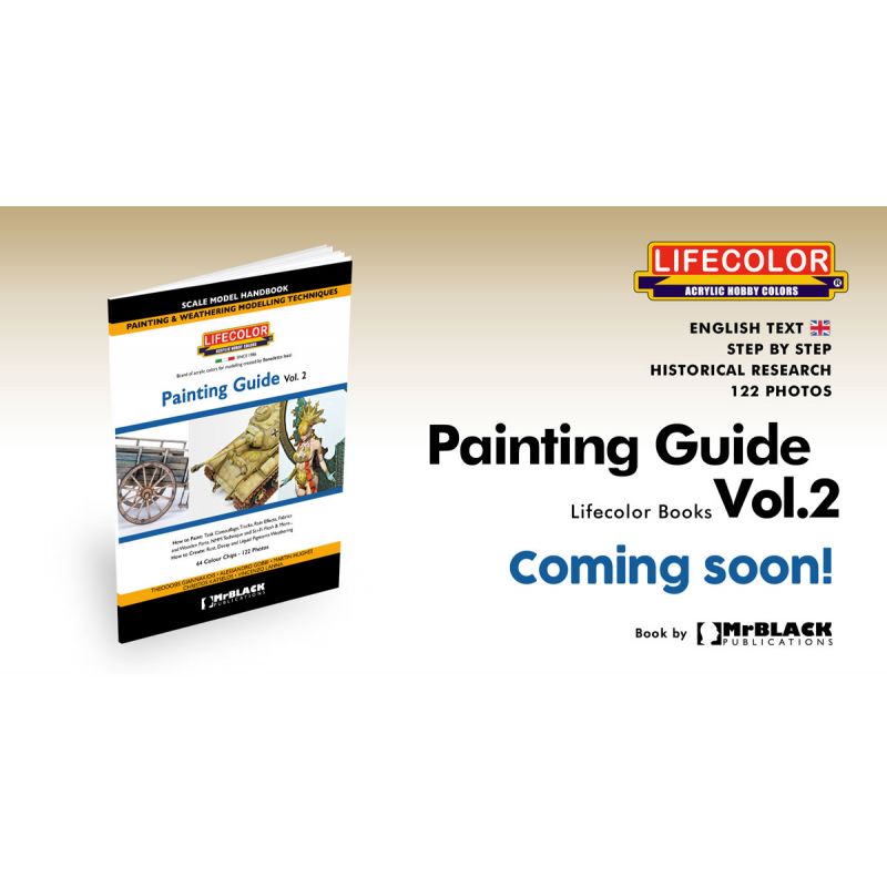 Acrylic paint Lifecolor Guide Painting 2
