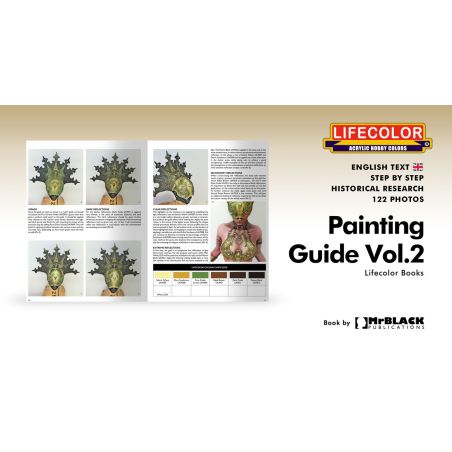 Acrylic paint Lifecolor Guide Painting 2 Acrylic paint Lifecolor Guide Painting 2