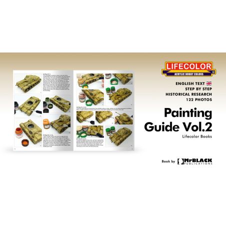 Acrylic paint Lifecolor Guide Painting 2 Acrylic paint Lifecolor Guide Painting 2