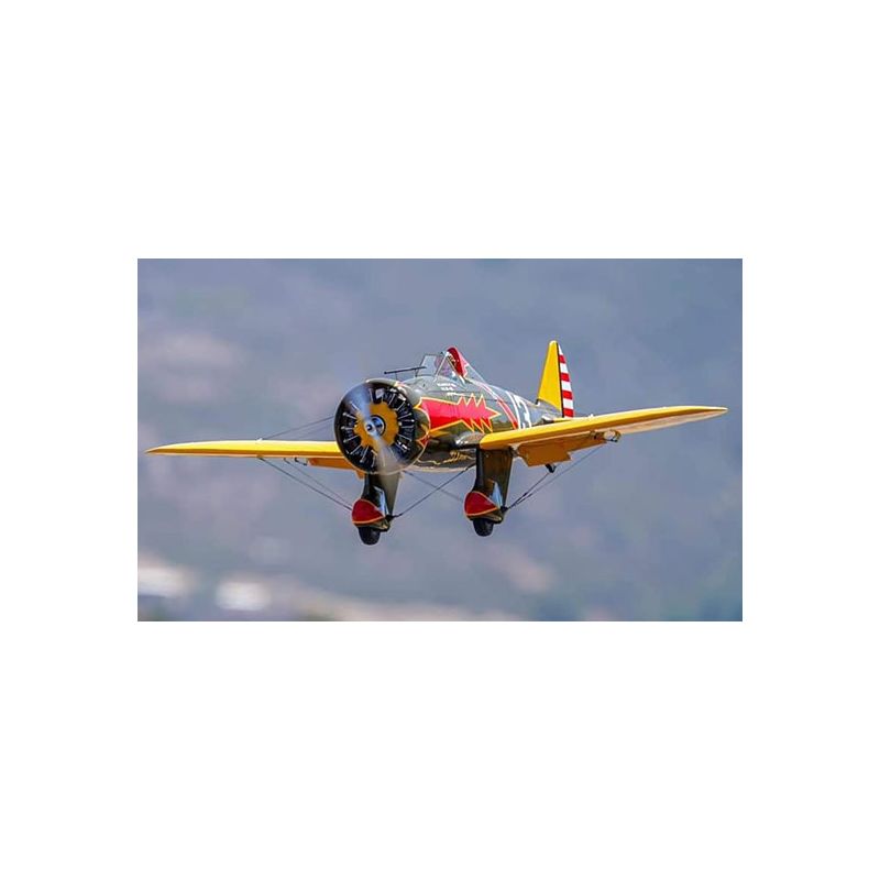 Radio-controlled thermal aircraft P-26A Peashooter 30cc ARF