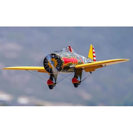 Radio-controlled thermal aircraft P-26A Peashooter 30cc ARF Radio-controlled thermal aircraft P-26A Peashooter 30cc ARF