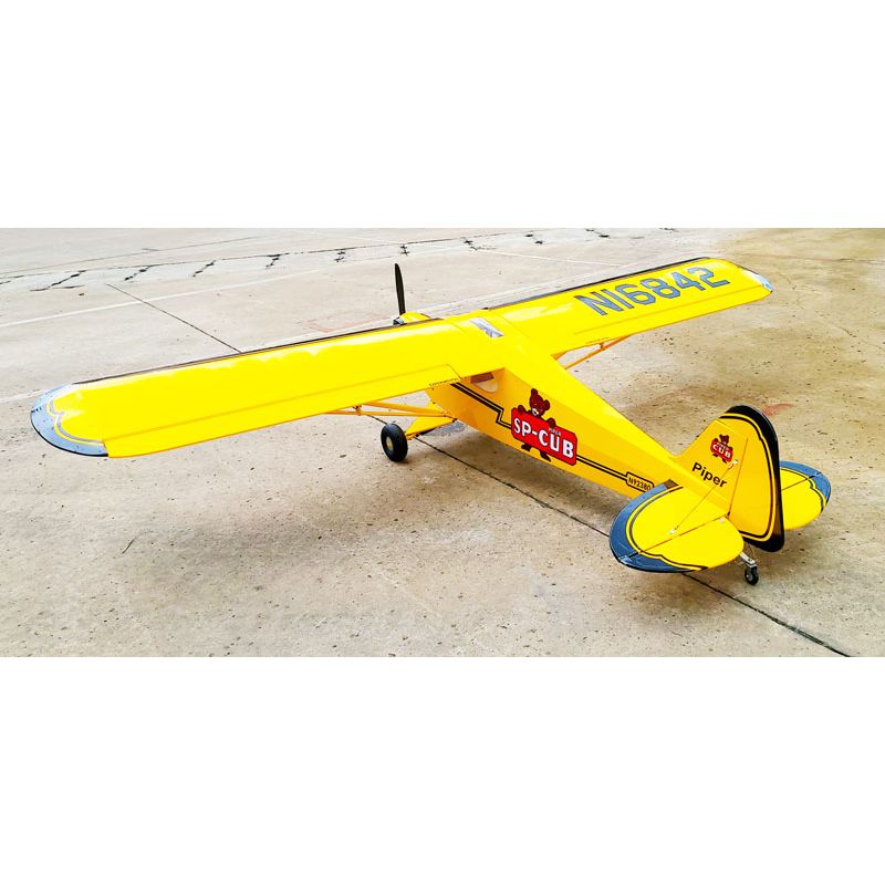 Radio -controlled thermal plane Piper J3 CUB 120 ARF
