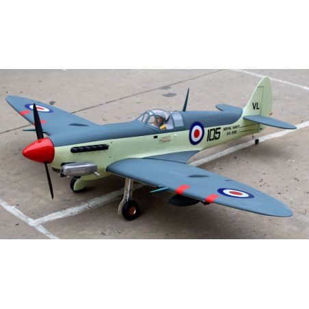 Seafire 120 ARF radio -controlled thermal airplane + Electric return train Seafire 120 ARF radio -controlled thermal airplane + Electric return train