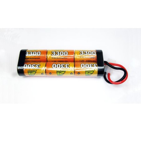 NIMH battery for radio-controlled device Pack 7.2V/AP-3300SC Tamiya | Scientific-MHD NIMH battery for radio-controlled device Pack 7.2V/AP-3300SC Tamiya | Scientific-MHD