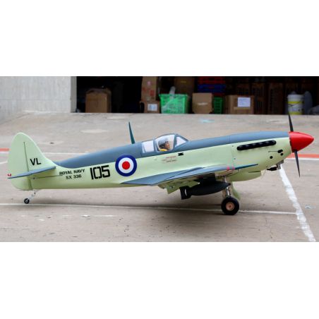 Seafire 120 ARF radio -controlled thermal airplane + Electric return train Seafire 120 ARF radio -controlled thermal airplane + Electric return train