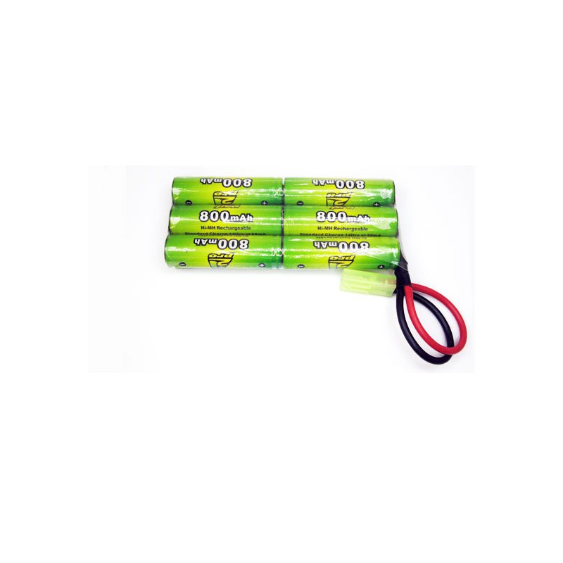 NIMH battery for radio-controlled device Pack 7.2V/AP-800AA Nikko-cyko | Scientific-MHD