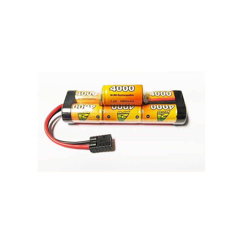 NIMH battery for radio-controlled device Pack 8.4V/AP-4000SC Traxxas | Scientific-MHD