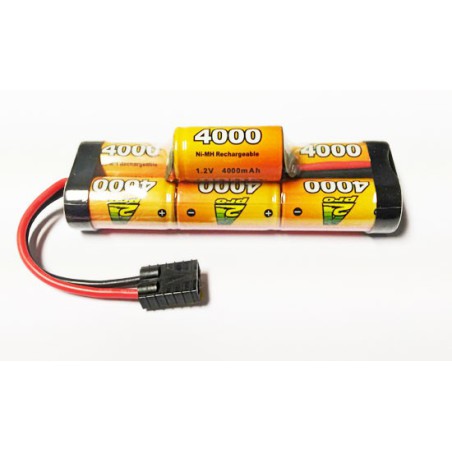 NIMH battery for radio-controlled device Pack 8.4V/AP-4000SC Traxxas | Scientific-MHD NIMH battery for radio-controlled device Pack 8.4V/AP-4000SC Traxxas | Scientific-MHD