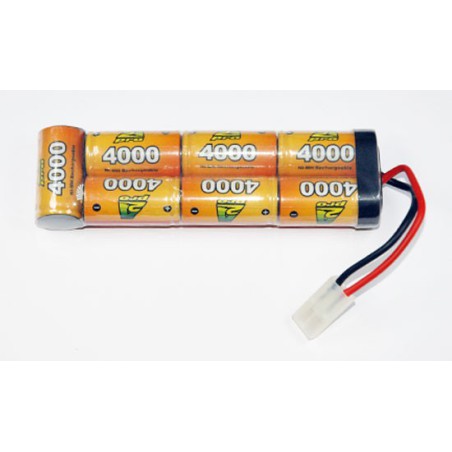 NIMH battery for radio-controlled device Pack 8.4V/EP-4000SC Tamiya | Scientific-MHD NIMH battery for radio-controlled device Pack 8.4V/EP-4000SC Tamiya | Scientific-MHD