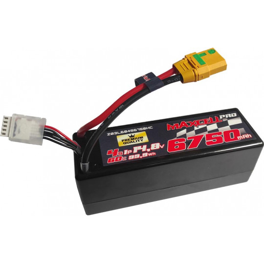 LiPo 60C 14.8V 6750mAH +...