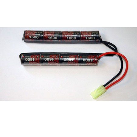 NIMH battery for radio-controlled device Pack 9.6V/EP-1600UV Mini Tamiya M16 | Scientific-MHD NIMH battery for radio-controlled device Pack 9.6V/EP-1600UV Mini Tamiya M16 | Scientific-MHD